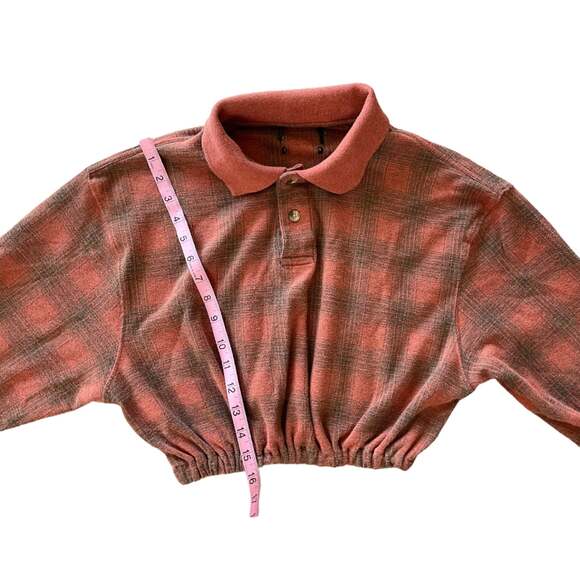 y2k plaid crop top | gilmore girls inspo | fall outfits | custom reworked fits - Picture 7 of 9